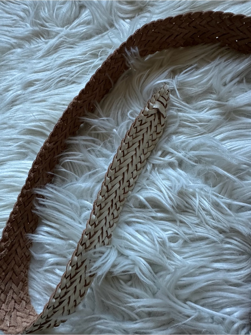 Banana Republic braided leather belt - Picture 3 of 6